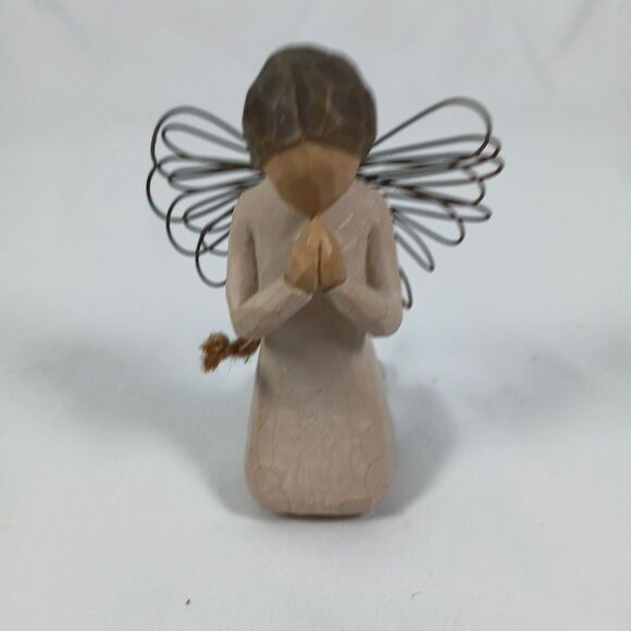 ANGEL OF PRAYER Willow Tree Sculpted Ornament #26044 Susan Lordi DEMDACO 1999 - Picture 2 of 6
